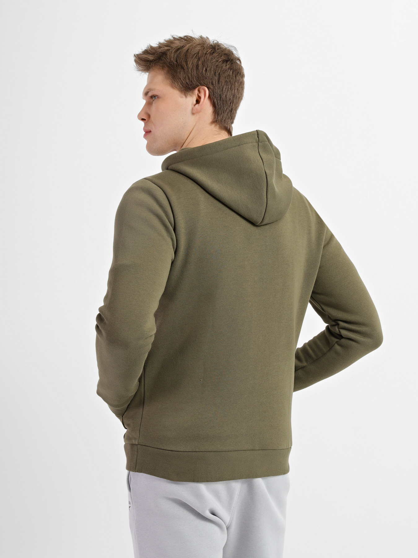 Кофта спортивная Reebok Ri Left Chest Logo модель HG4452 Фото