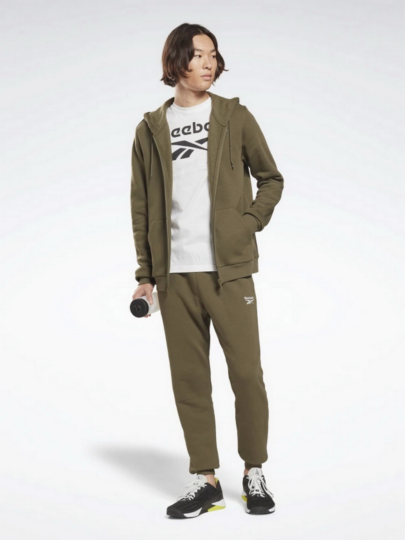 Кофта спортивная Reebok Ri Left Chest Logo модель HG4452 Фото