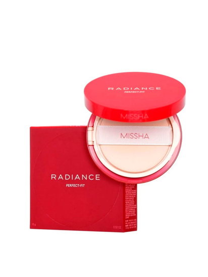 Missha ­Тональна основа-кушон Radiance Perfect-Fit модель LTN1380 — фото 3 - INTERTOP