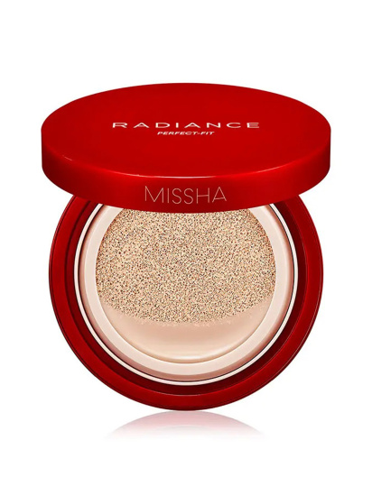 Missha ­Тональна основа-кушон Radiance Perfect-Fit модель LTN1379 - фото
