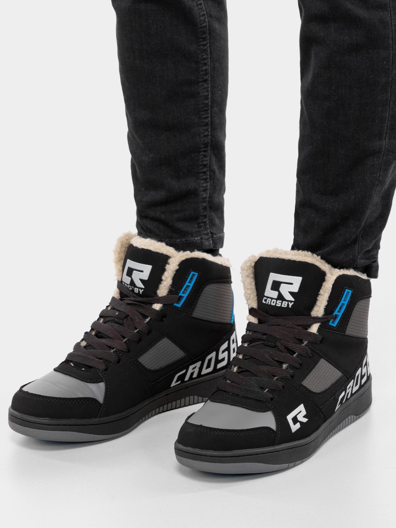 Кеды высокие Crosby модель 408659/01-01 Фото