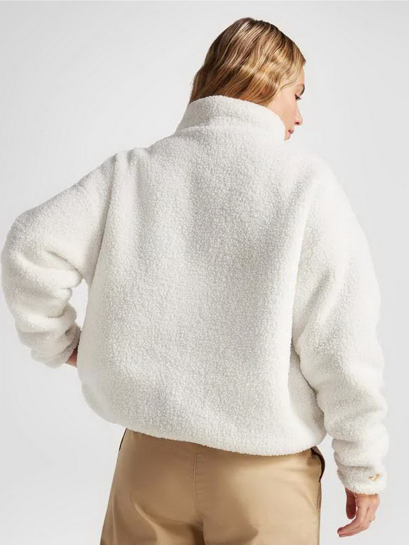 Кофта CONVERSE Reversible Sherpa Fz модель 10025705-001 Фото