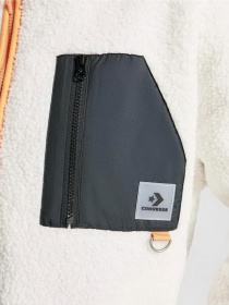 Кофта CONVERSE Reversible Sherpa Fz модель 10025705-001 Фото