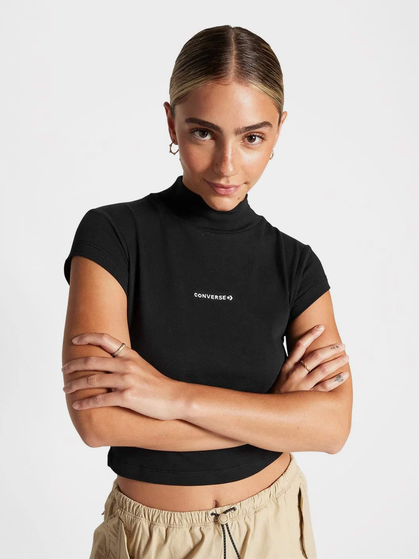 Футболка CONVERSE Wordmark Ss модель 10026577-001 Фото