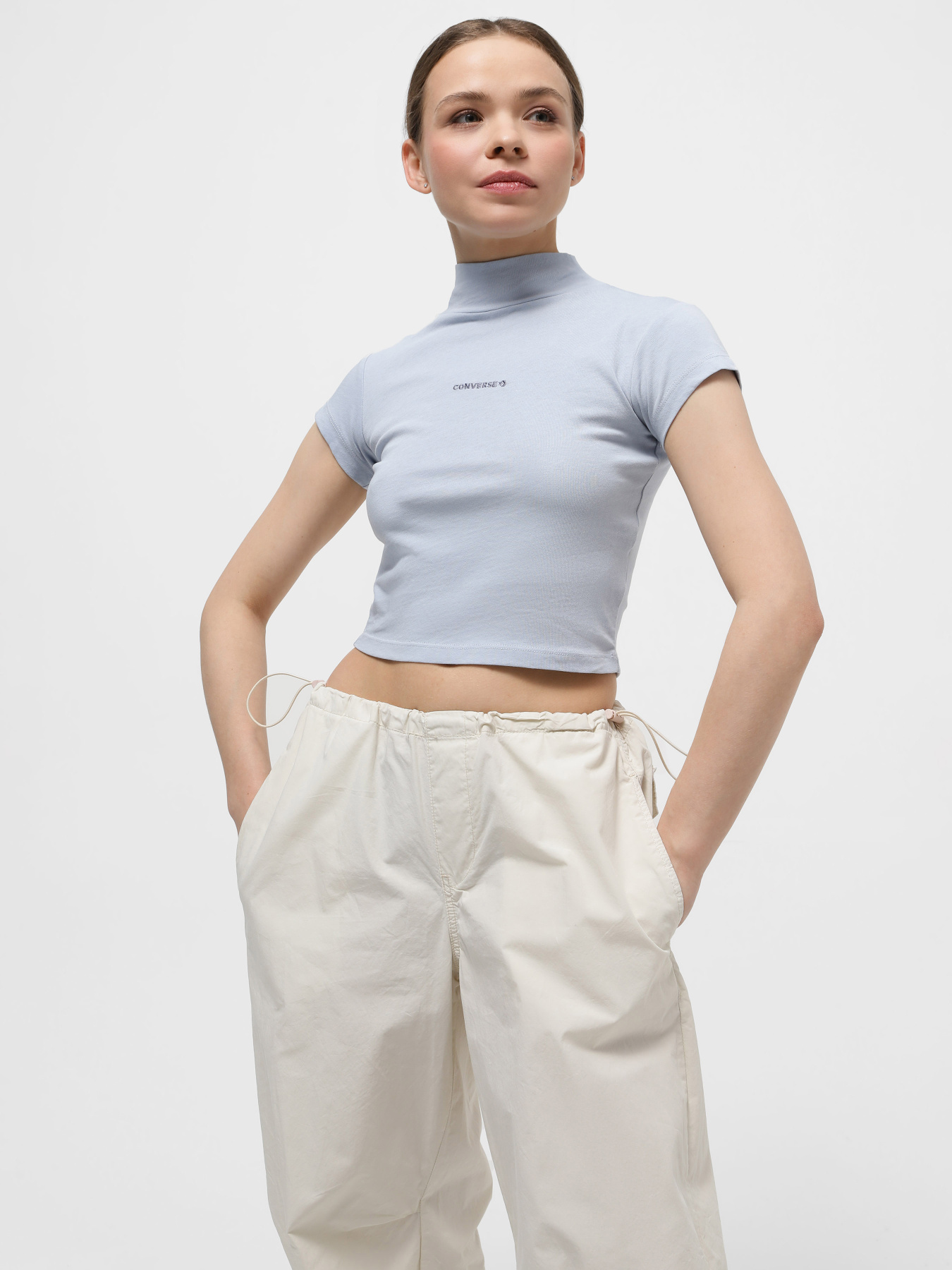 Футболка CONVERSE WORDMARK SS модель 10026577-050 Футболка CONVERSE WORDMARK SS модель 10026577-050 Фото