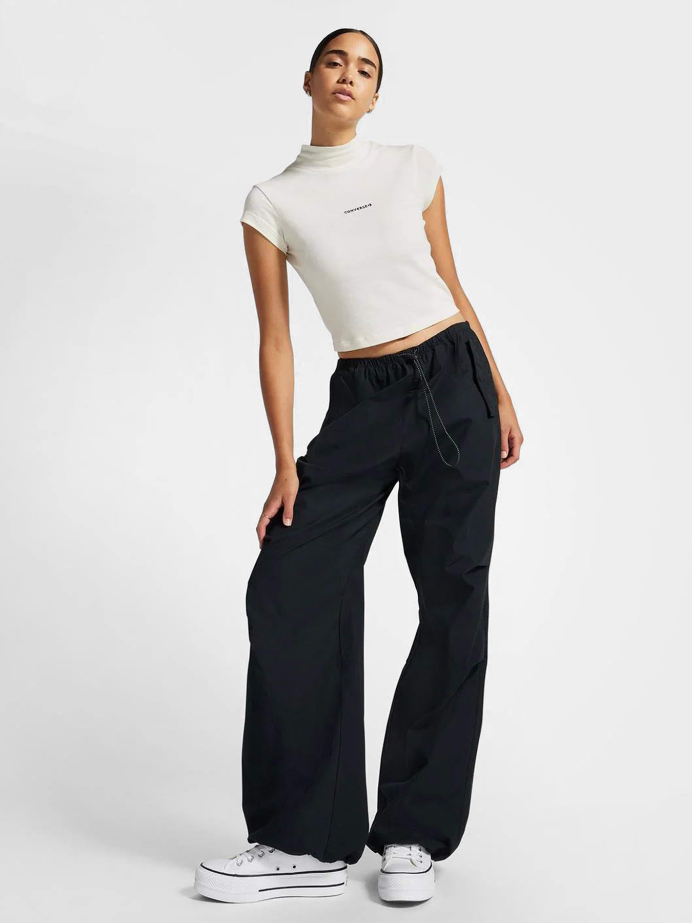 Футболка CONVERSE Wordmark Ss модель 10026577-286 Фото