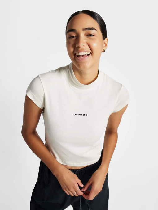 Футболка CONVERSE WORDMARK SS модель 10026577-286 Фото