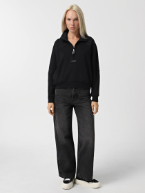 Кофта CONVERSE Wordmark 1/2 Zip модель 10026781-001 Фото