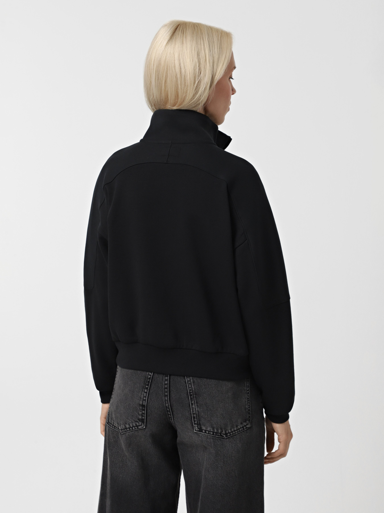 Кофта CONVERSE WORDMARK 1/2 ZIP модель 10026781-001 Фото