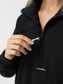 Кофта CONVERSE WORDMARK 1/2 ZIP модель 10026781-001 Фото
