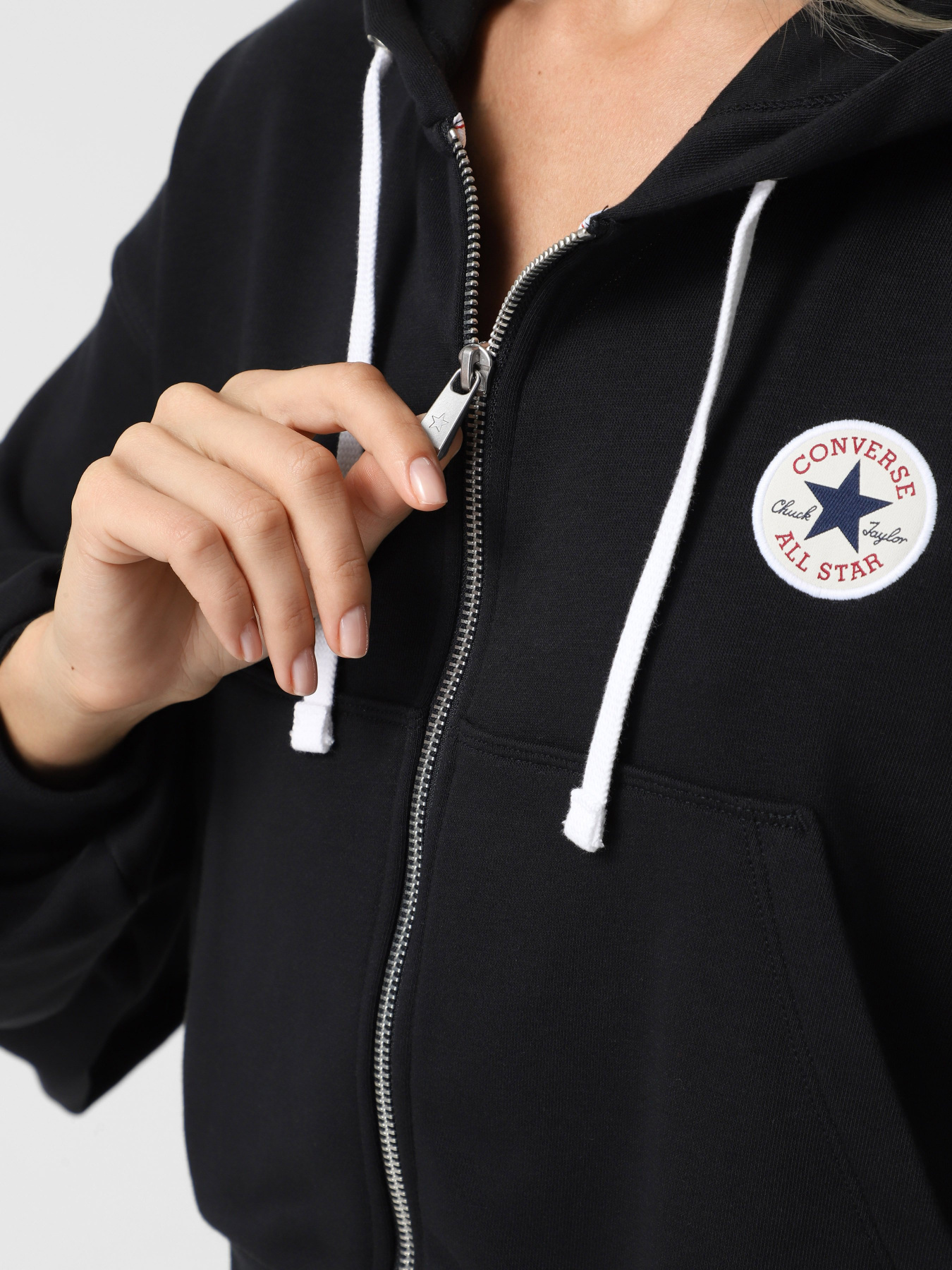 Кофта CONVERSE RETRO CHUCK FZ GRAPHIC модель 10027643-001 Фото