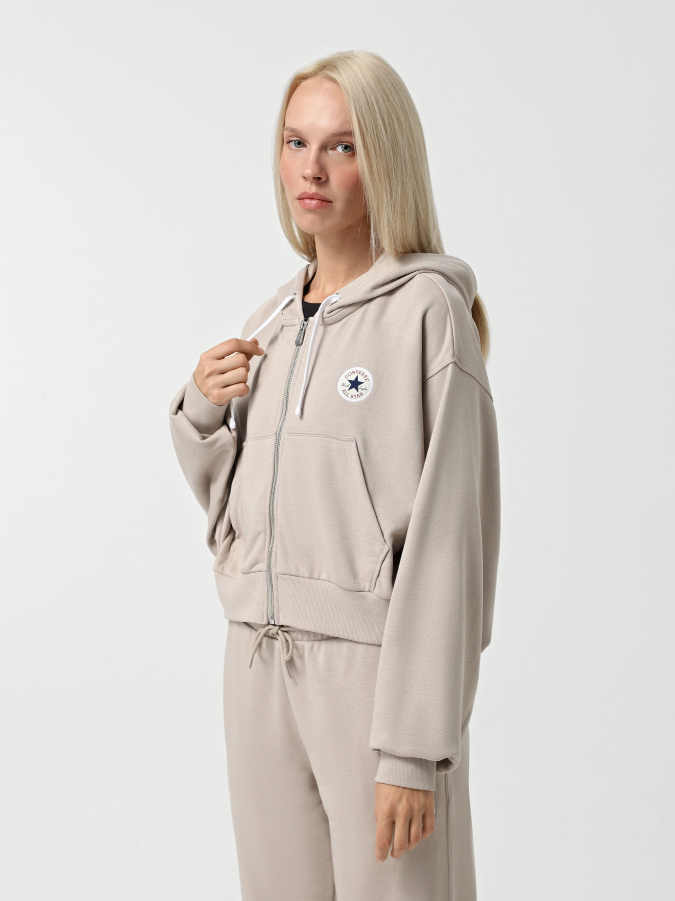 Кофта CONVERSE RETRO CHUCK FZ GRAPHIC модель 10027643-251 Фото