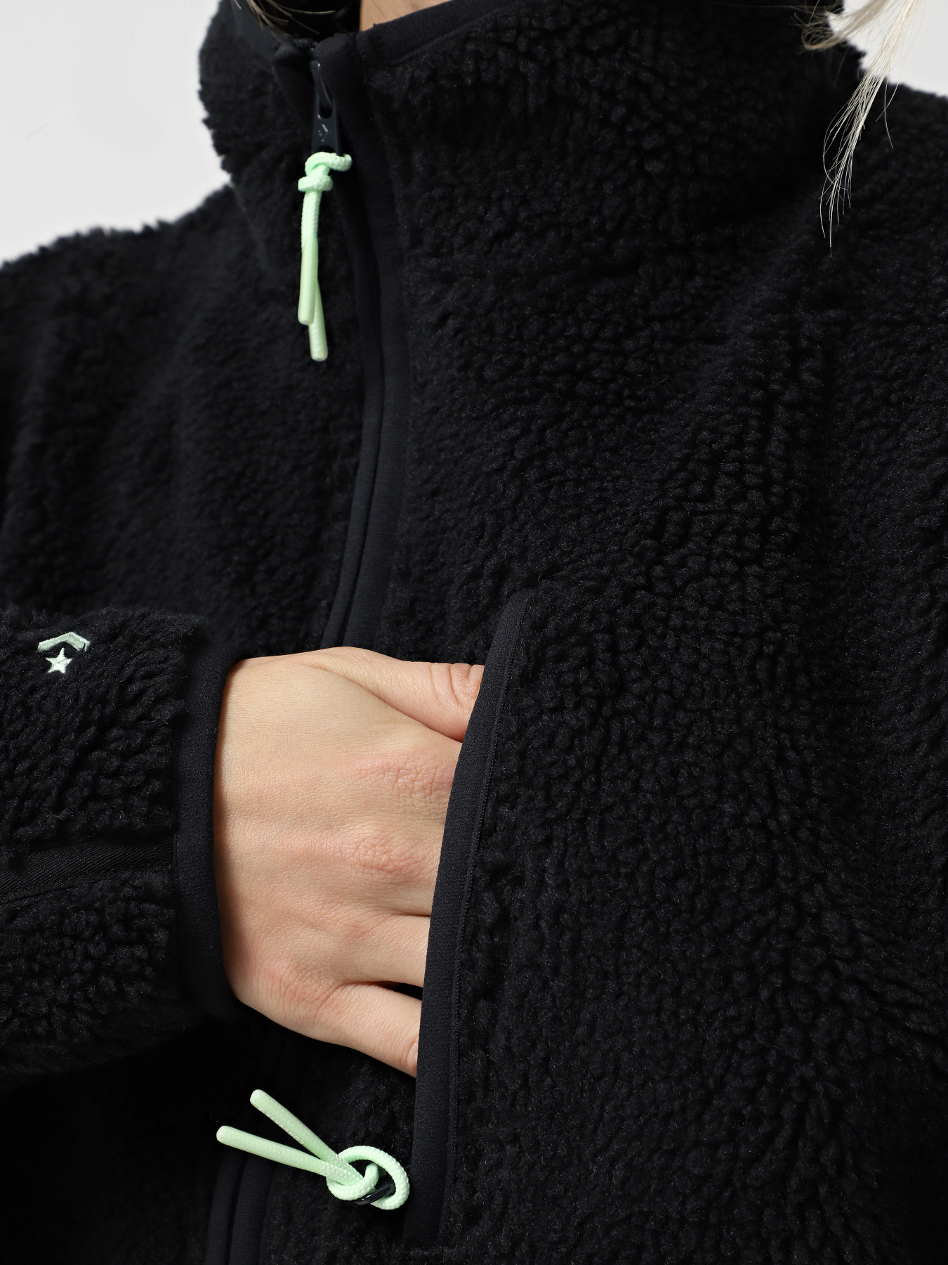 Зимняя куртка CONVERSE Sherpa Full-Zip модель 10027056-001 Фото