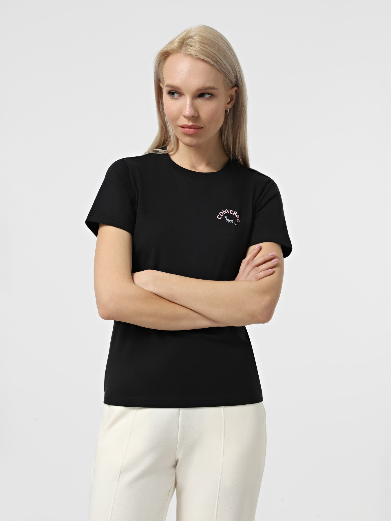 Футболка CONVERSE Flower Garden модель 10027379-001 Фото