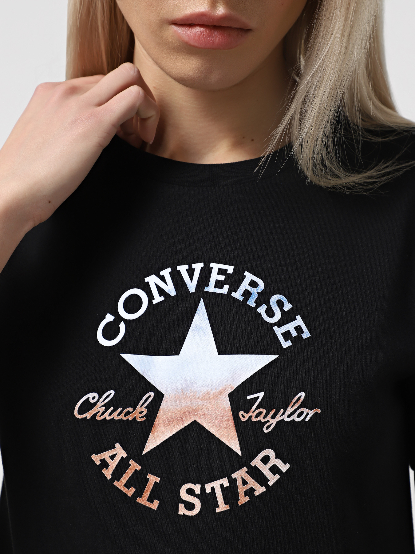 Футболка CONVERSE CHUCK PATCH INFILL модель 10027385-001 Фото