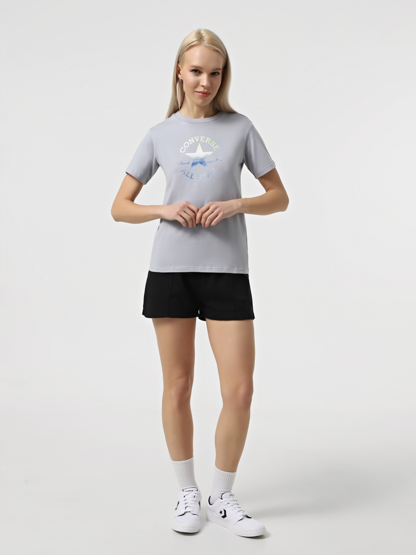 Футболка CONVERSE CHUCK PATCH INFILL модель 10027385-505 Фото