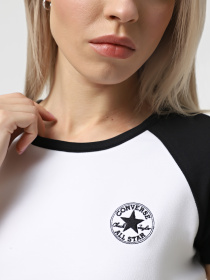 Футболка CONVERSE Chuck Patch Colorblock модель 10027396-001 Фото