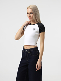 Футболка CONVERSE CHUCK PATCH COLORBLOCK модель 10027396-001 Фото