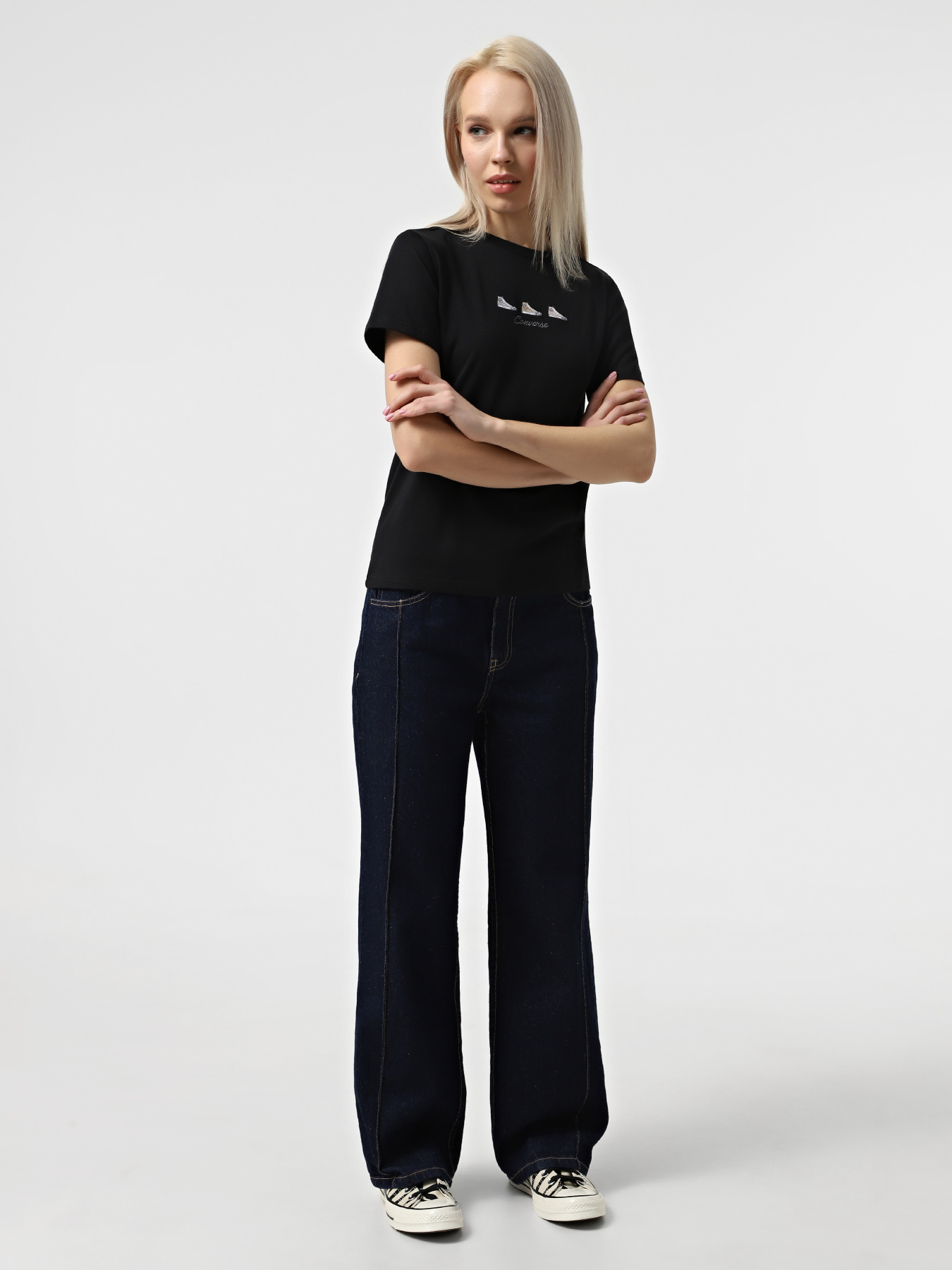 Футболка CONVERSE Chuck Taylor Graphic модель 10027753-001 Фото