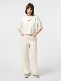 Футболка CONVERSE TLMN Vday Crop модель 10028306-286 Фото