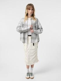 Рубашка повседневная CONVERSE SKATE LIFESTYLE FLANNEL модель 10027406-286 Фото