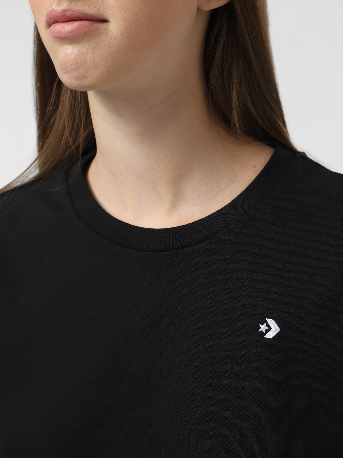 Футболка CONVERSE Star Chevron модель CVW5T102-BLK Фото