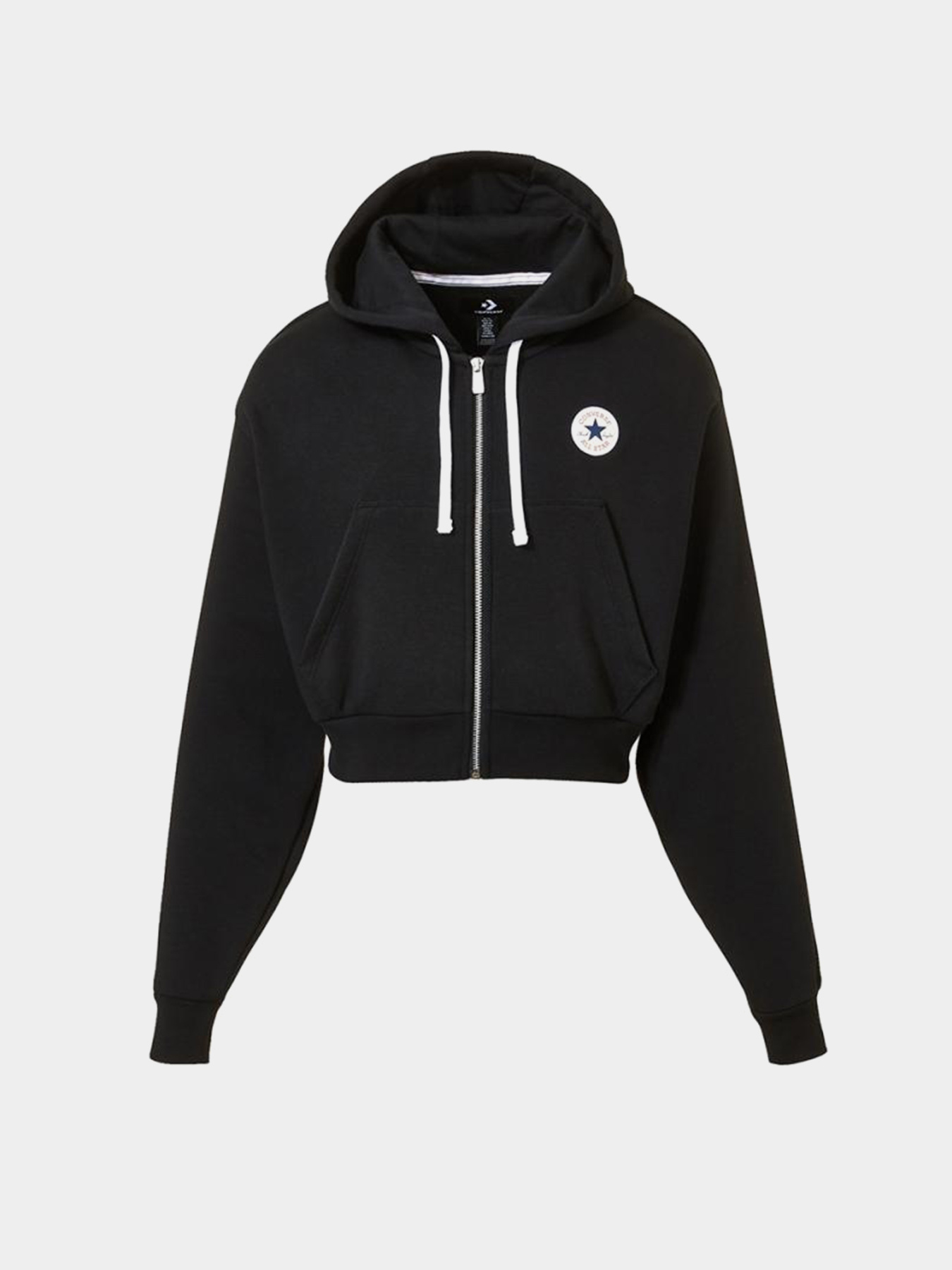 Кофта CONVERSE RETRO CHCK GRAPH FZ модель CVW5J150-BLK Фото