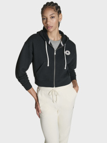 Кофта CONVERSE RETRO CHCK GRAPH FZ модель CVW5J150-BLK Фото