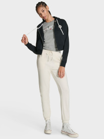 Кофта CONVERSE RETRO CHCK GRAPH FZ модель CVW5J150-BLK Фото