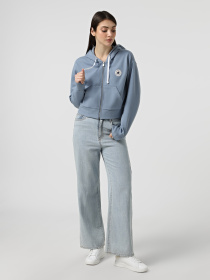 Кофта CONVERSE RETRO CHCK GRAPH FZ модель CVW5J150-MXW Фото