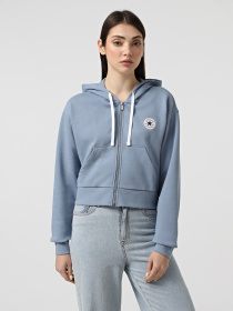 Худі та світшоти CONVERSE RETRO CHCK GRAPH FZ модель CVW5J150-MXW Фото