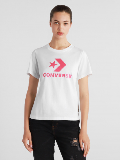 Футболки і поло CONVERSE Center Front Logo модель 10018569-101 - фото