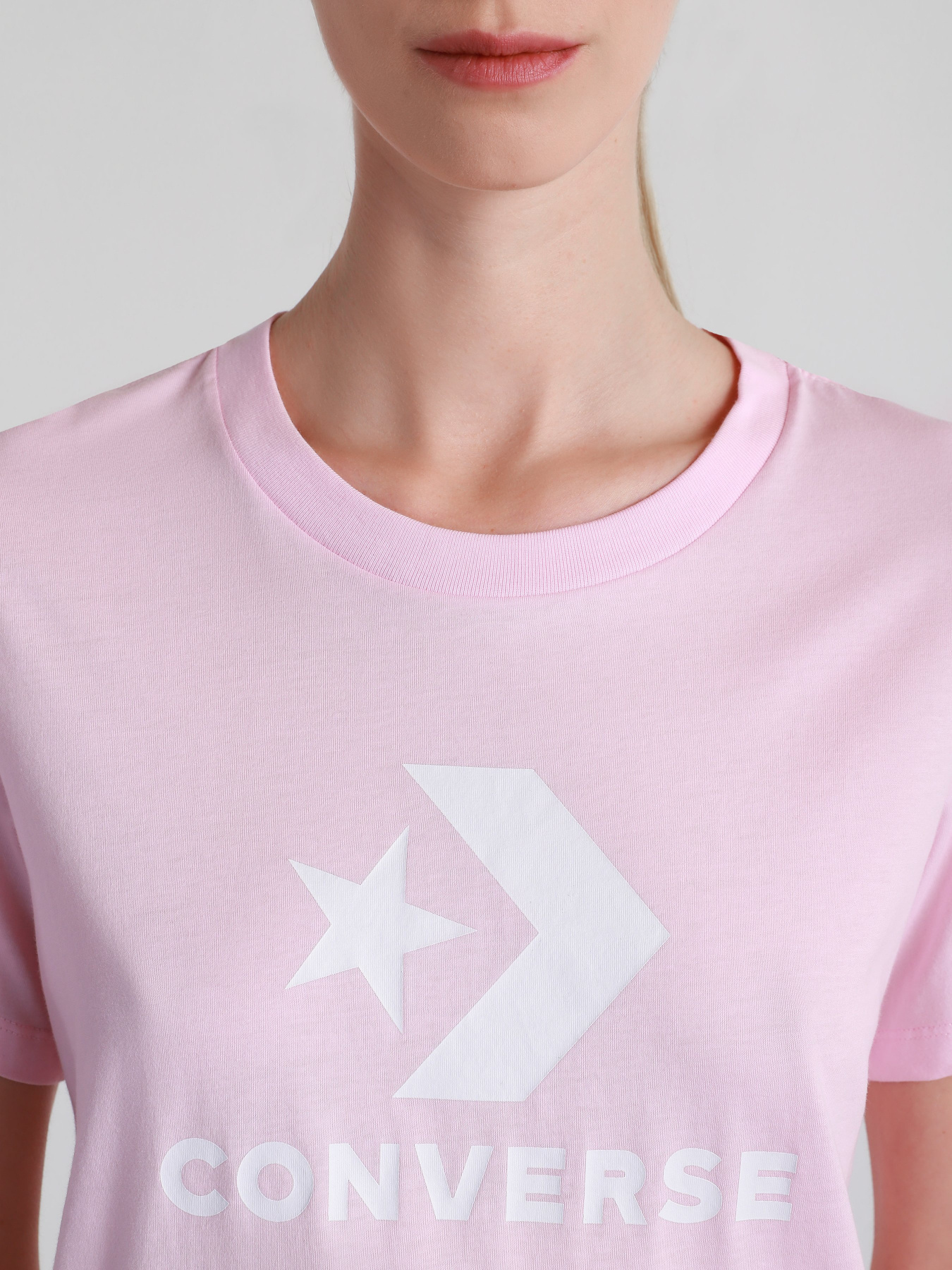 Футболки і поло CONVERSE Center Front Logo модель 10018569-681 Фото