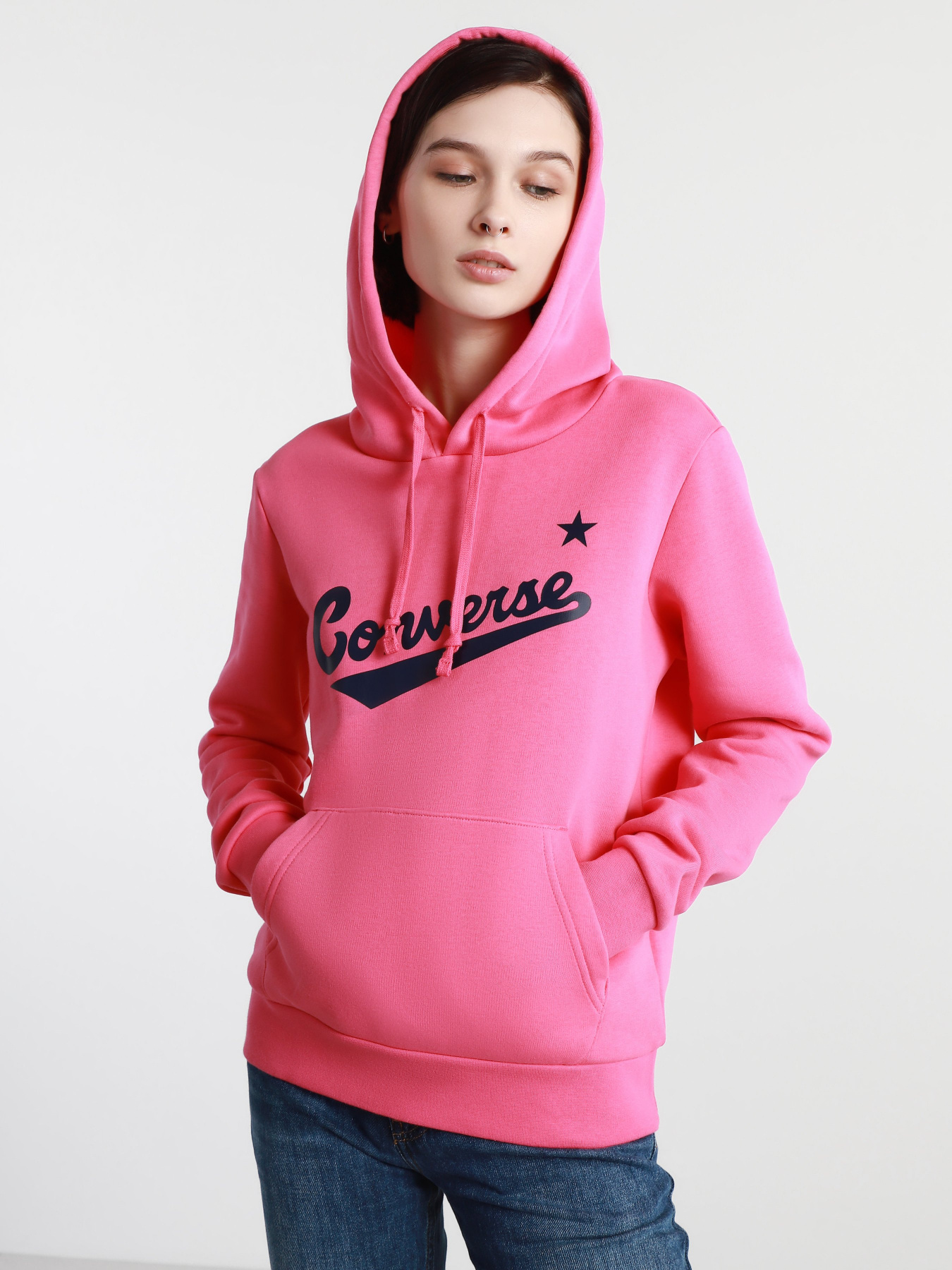 Худі CONVERSE Center Front Nova модель 10020375-661 Фото