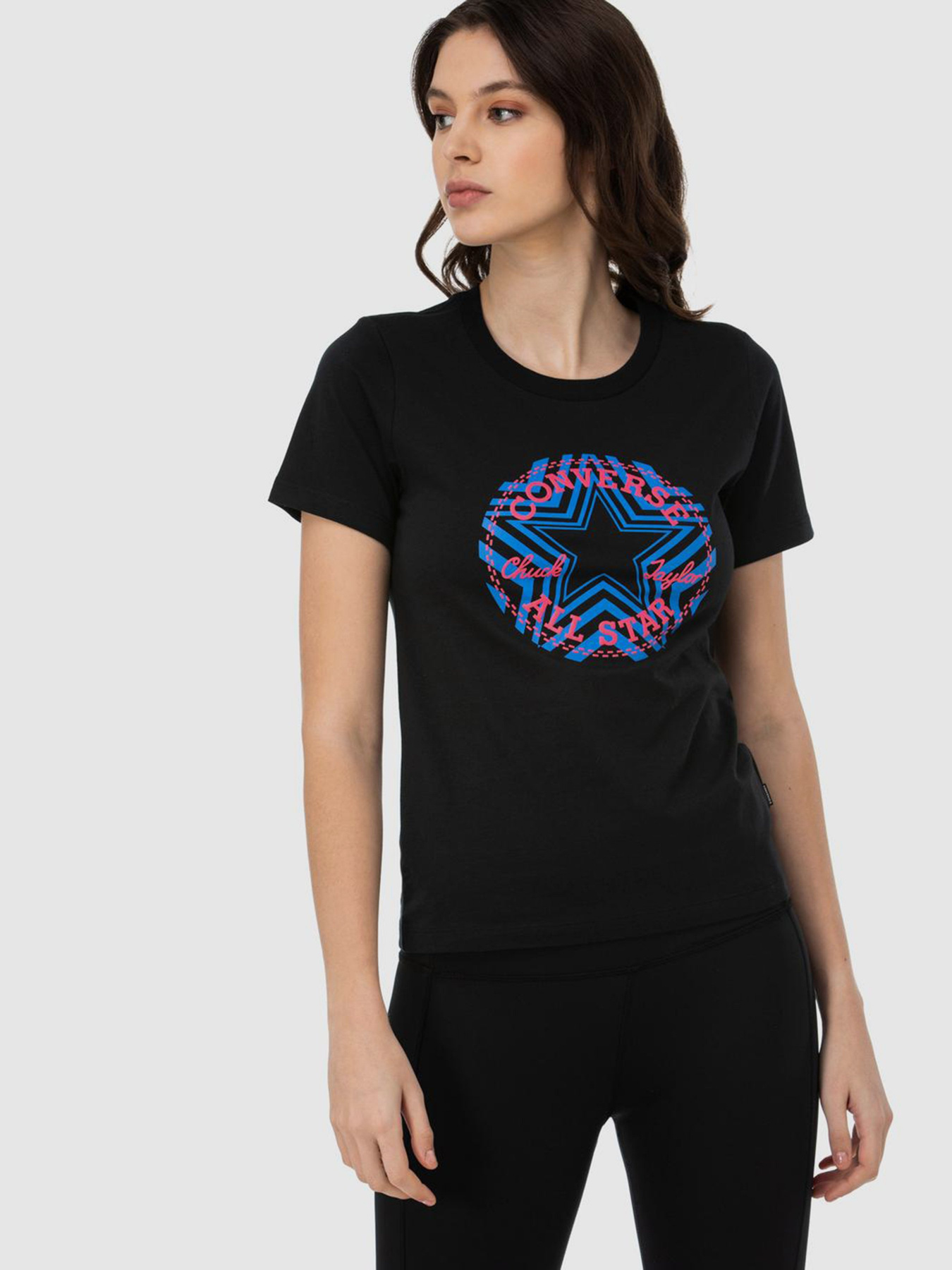 Футболки и поло CONVERSE Multi Star Chuck Patch модель 10021643-001 Фото