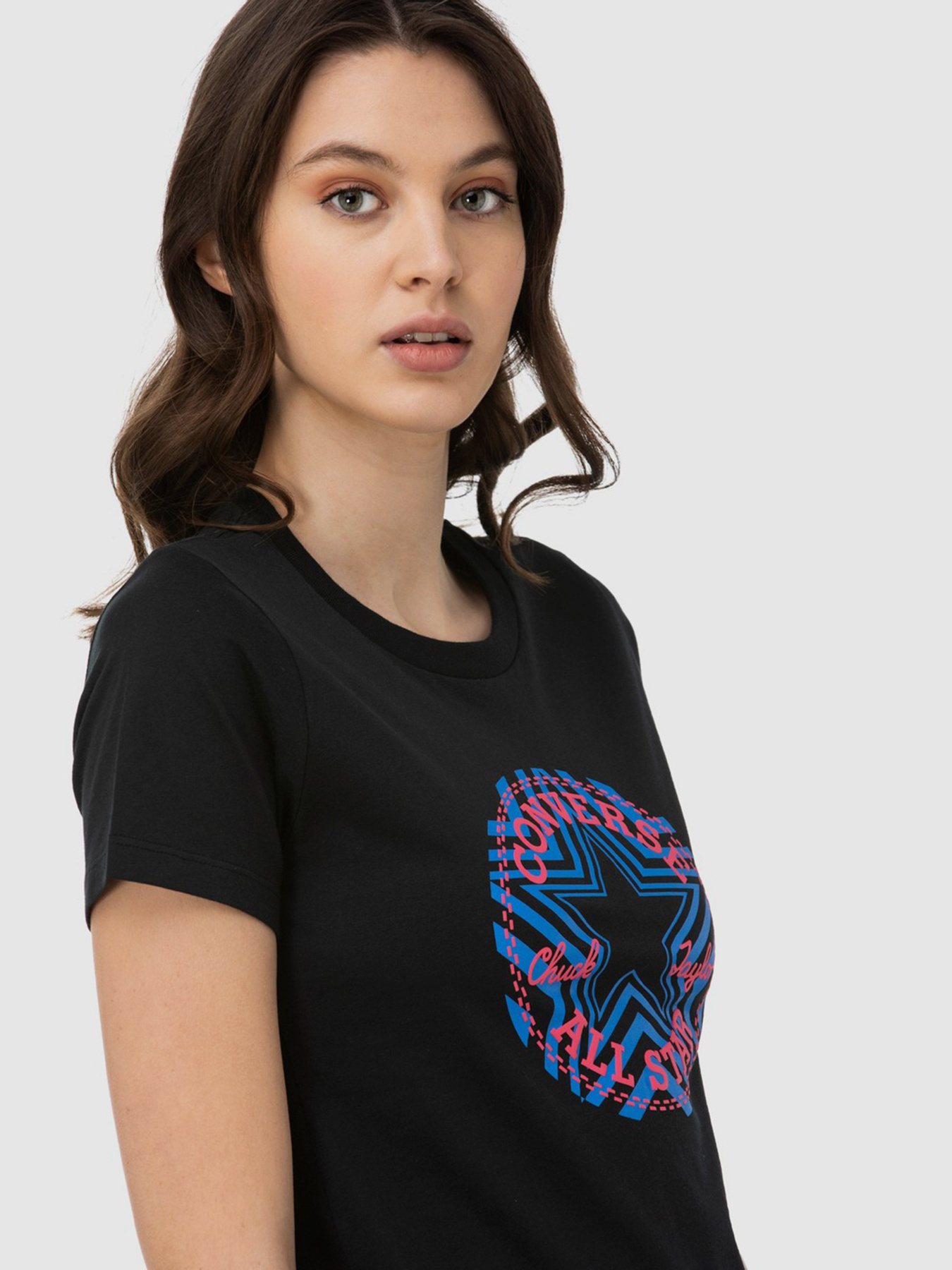 Футболки и поло CONVERSE Multi Star Chuck Patch модель 10021643-001 Фото