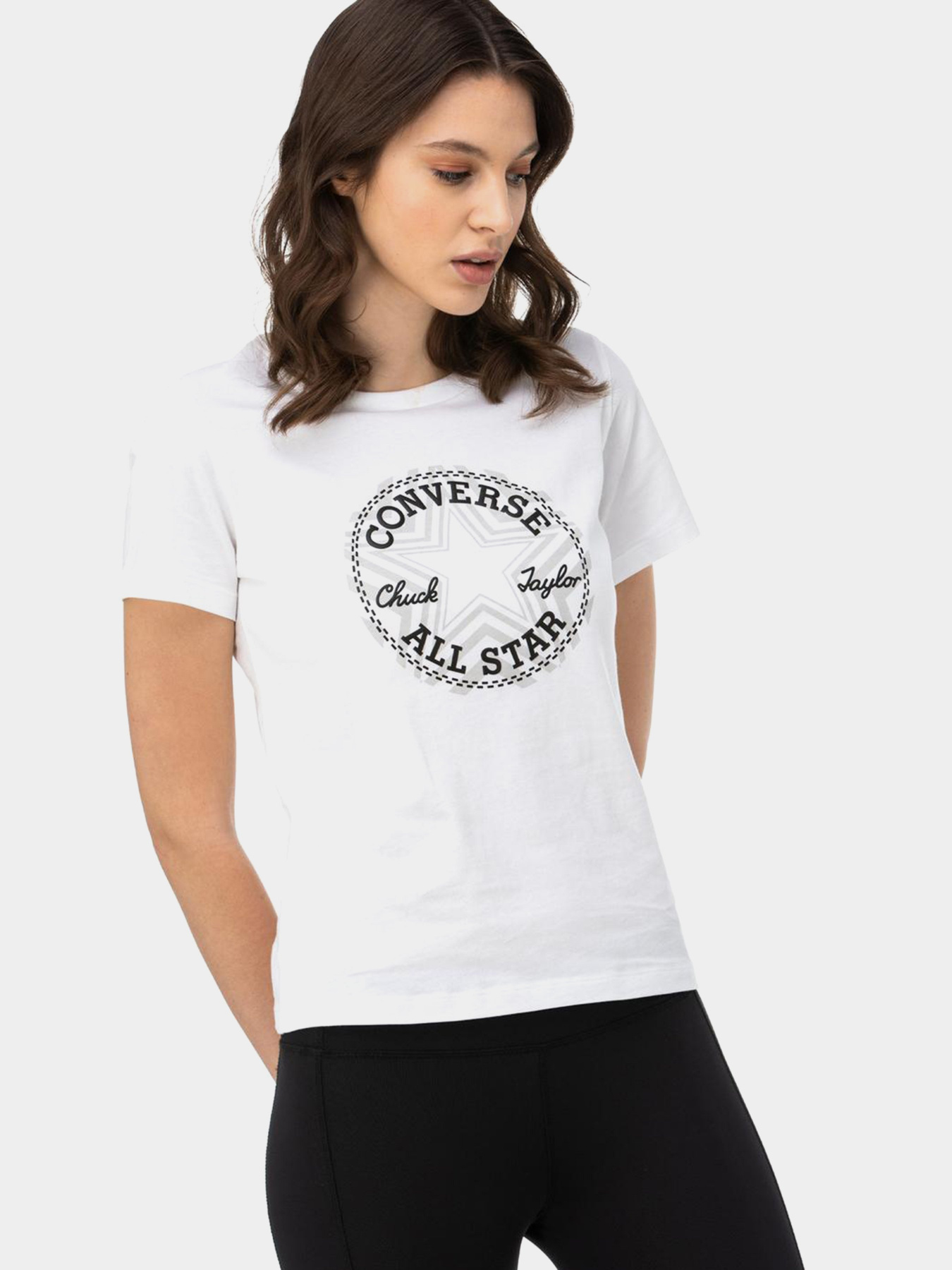 Футболки і поло CONVERSE Multi Star Chuck Patch модель 10021643-102 Фото