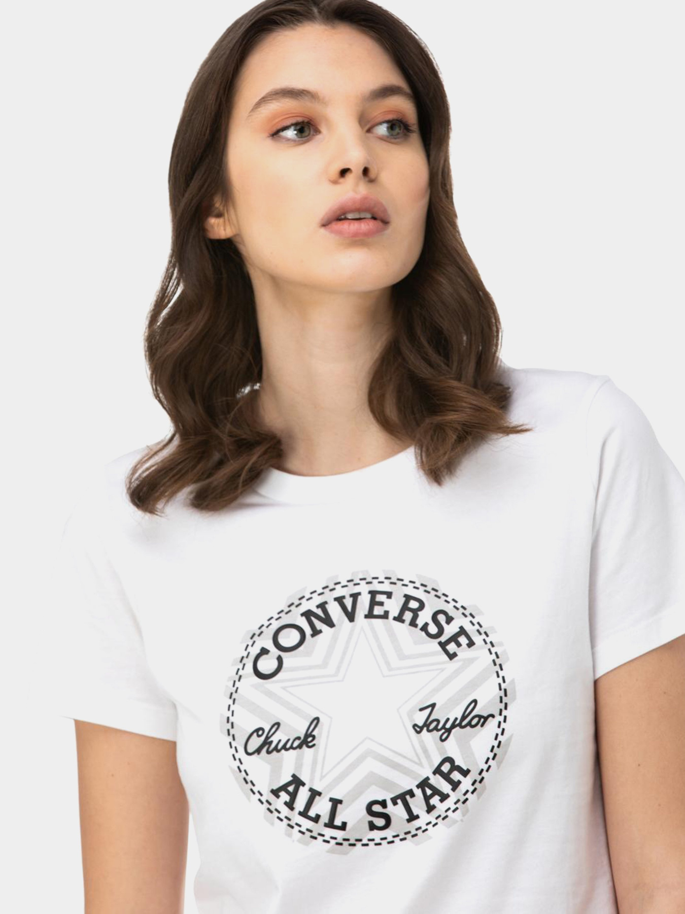 Футболки і поло CONVERSE Multi Star Chuck Patch модель 10021643-102 Фото