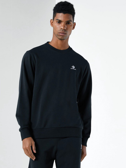 Світшот CONVERSE Emb Crew модель 10020345-001 Фото