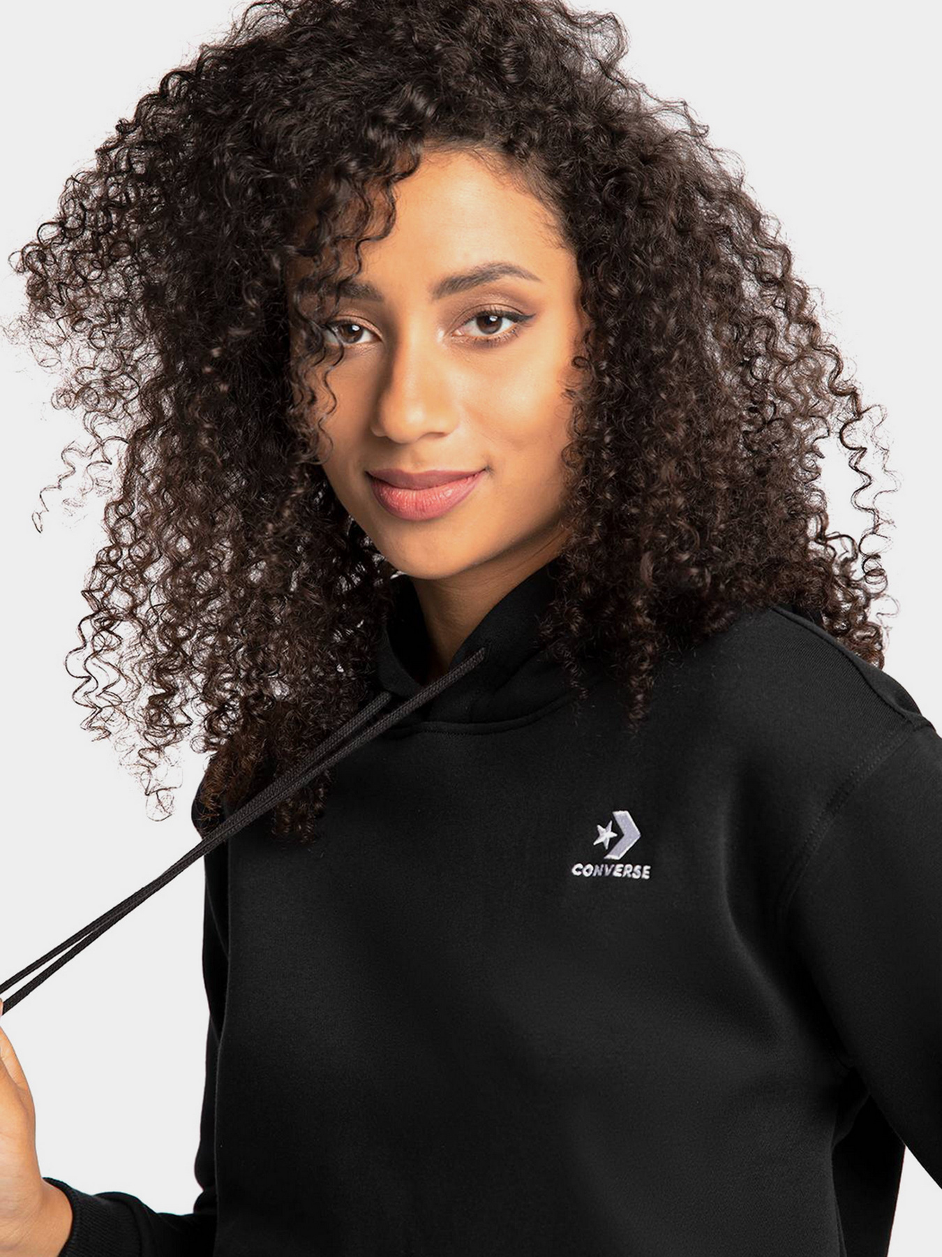 Худи CONVERSE Embroidered Star Chevron модель 10020872-001 Худи CONVERSE Embroidered Star Chevron модель 10020872-001 Фото