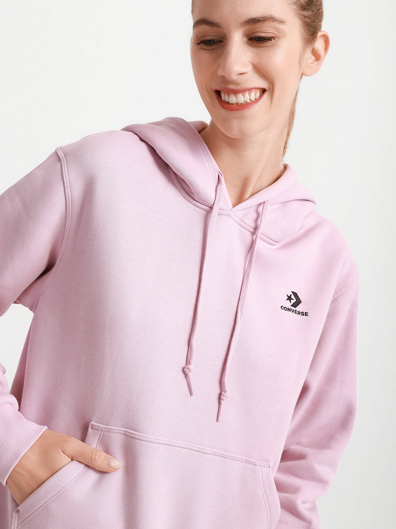 Худи CONVERSE Embroidered Star Chevron модель 10020872-530 Фото