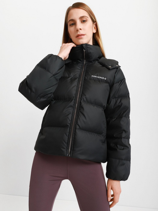Зимняя куртка CONVERSE Short Down Jacket Entry Level модель 10021998-001 Фото