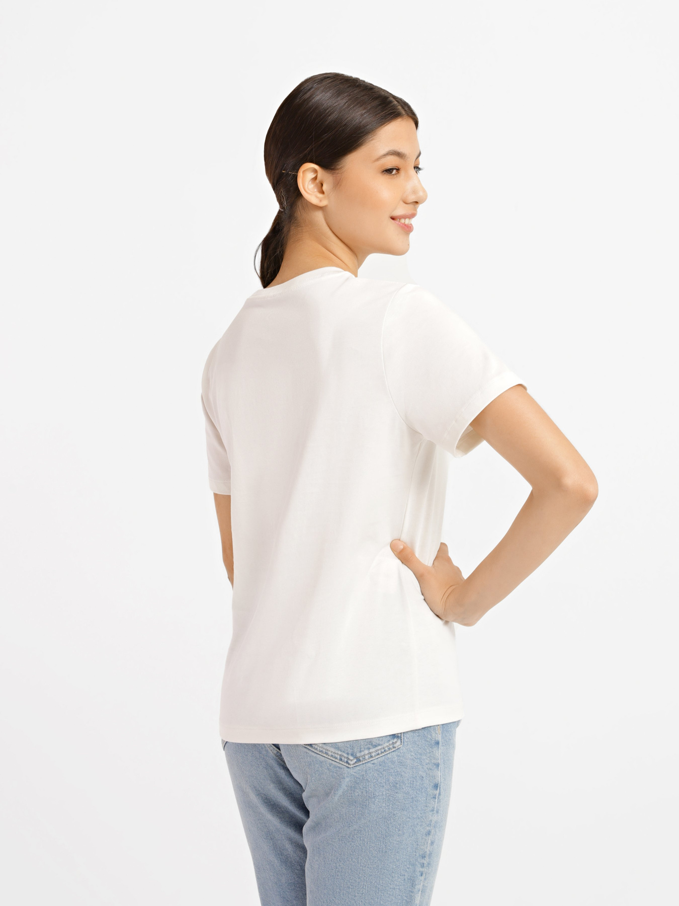 Футболка CONVERSE Center Front Logo модель 10018569-103 Фото