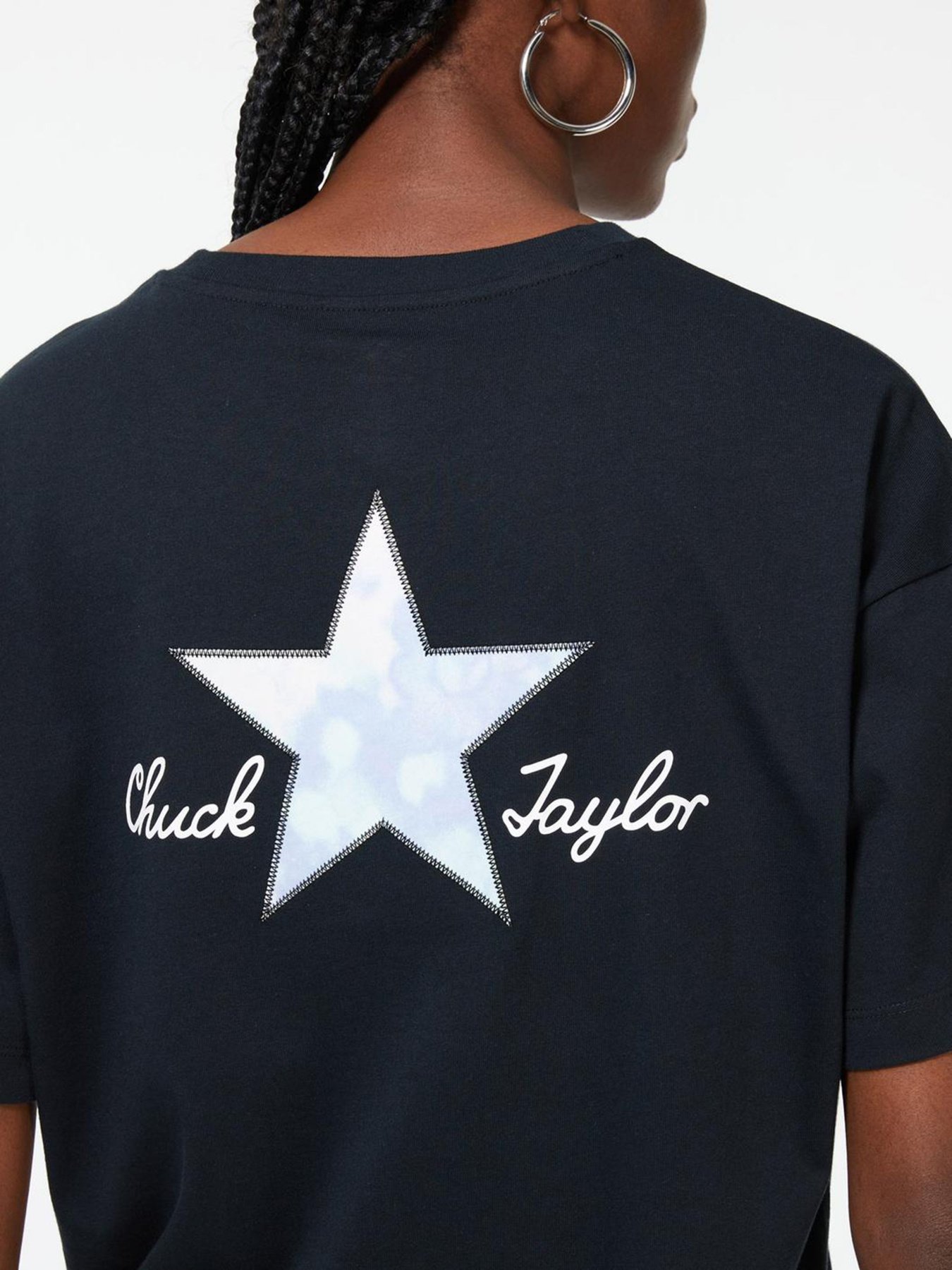 Футболка CONVERSE Chuck Taylor Infill Star модель 10023207-001 Фото