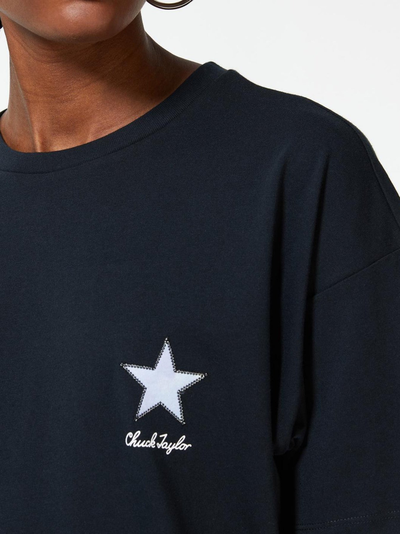 Футболка CONVERSE Chuck Taylor Infill Star модель 10023207-001 Фото