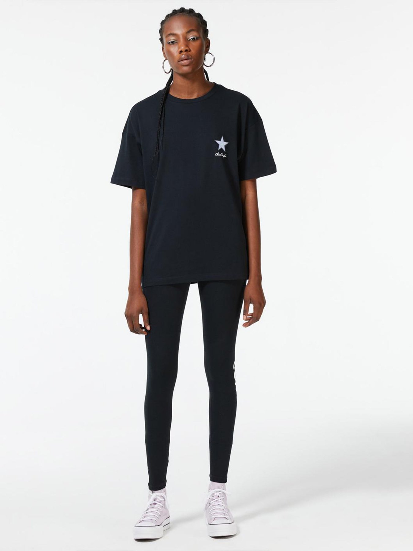 Футболка CONVERSE Chuck Taylor Infill Star модель 10023207-001 Фото