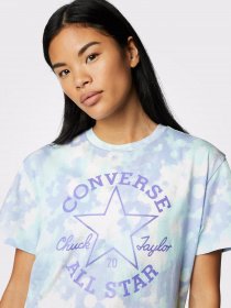 Футболка CONVERSE Washed Floral Patch модель 10023208-484 Фото