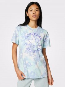 Футболка CONVERSE Washed Floral Patch модель 10023208-484 Фото