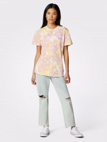 Футболка CONVERSE Washed Floral Patch модель 10023208-698 Фото
