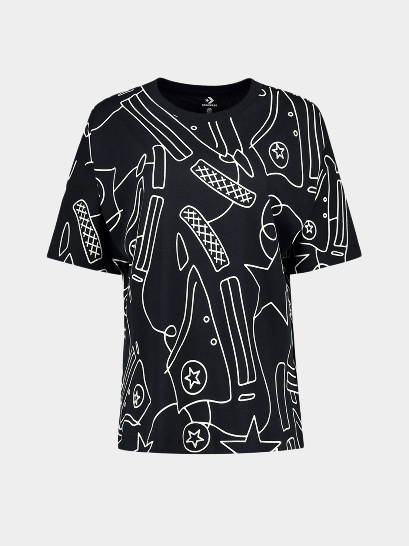 Футболка CONVERSE Graphic модель 10023215-001 Фото